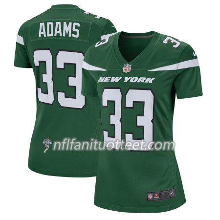 Nainen New York Jets NFL Pelipaita Jamal Adams 33 Nike Vihreä 